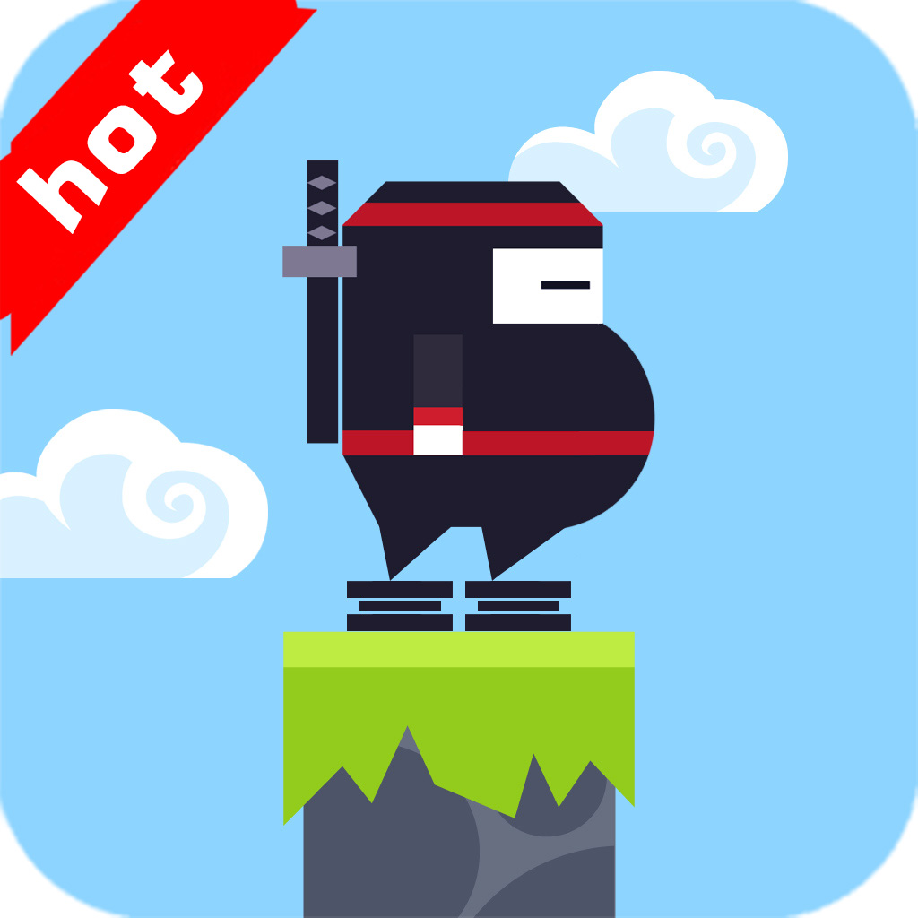 Get 英雄蹦蹦跳:忍者必须一次都不能死,史上最虐心的兄弟奔跑吧跳跃,酷跑弹弹弹小游戏 for iOS, iPhone, iPad Aso Report