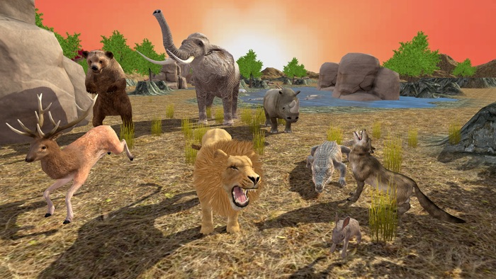Lion Simulator Animal Survival -  Play as a wild Lion in the Jungle