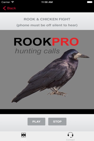 REAL Rook Hunting Calls - 10 REAL Rook CALLS & Rook Sounds! - ROOK eCaller - BLUETOOTH COMPATIBLE screenshot 2