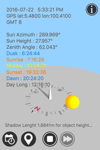 Sun Calculator screenshot 3