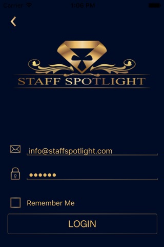 Staffspotlight screenshot 2