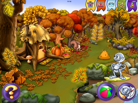 Zook Discovers the Seasons screenshot 2