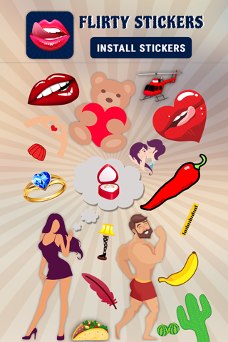 Flirty Stickers screenshot 3