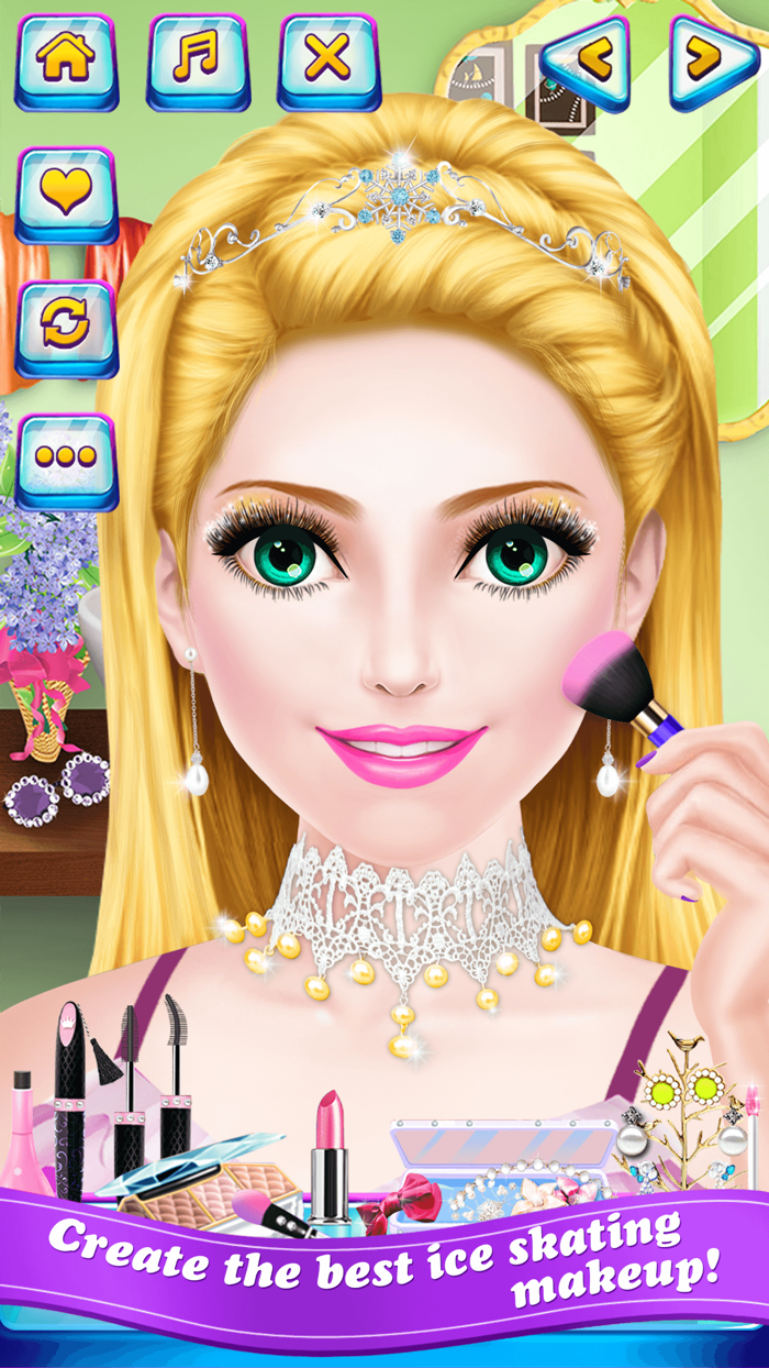 Ice Dancing Salon - World Skating Champion SPA  Makeover Game for Kids