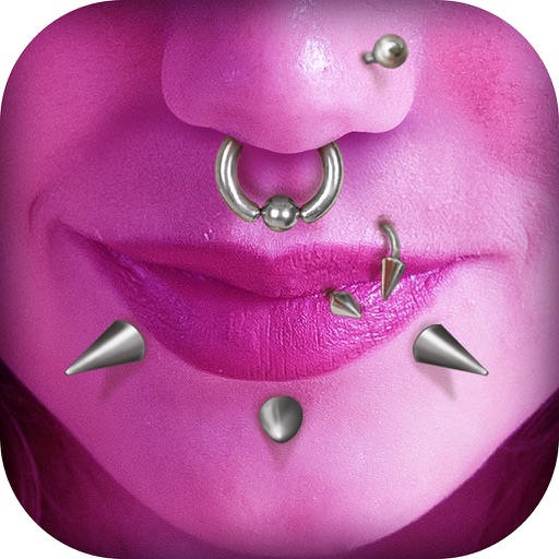 Piercing Studio Photo Editor – Cool Camera Stickers to Add Virtual body Piercings to Your Body icon