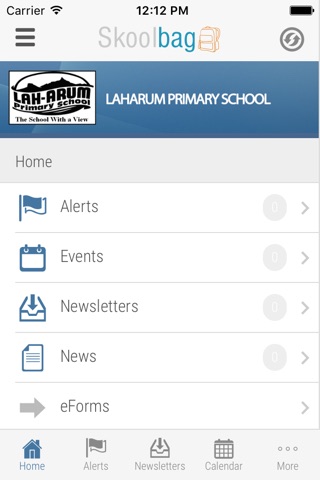 Laharum Primary School - Skoolbag screenshot 2