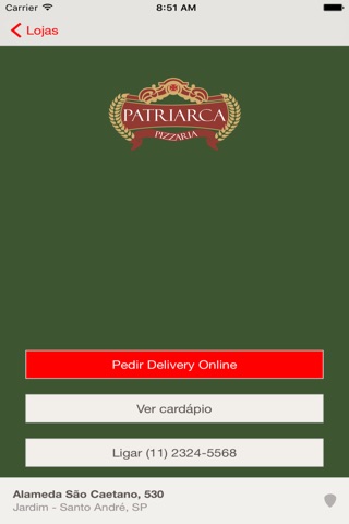 Patriarca Pizzaria screenshot 2