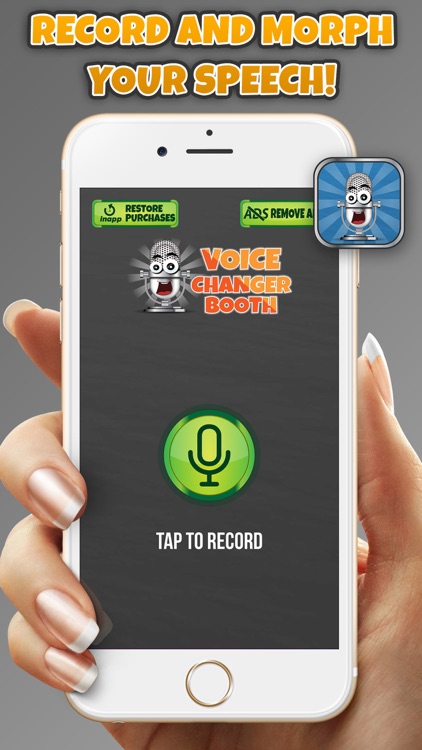 Voice Changer Booth – Sound Recorder Effects and Speech Modifier App Free