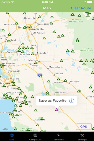 California – Camps & RV spots screenshot 3