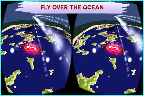 VR Flying Car Flight Simulator Pro - The best game for google cardboard Virtual Reality screenshot 2