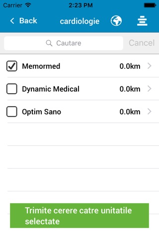 Dispensar screenshot 2