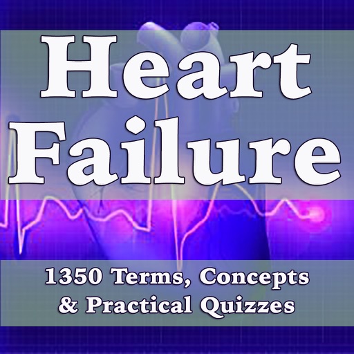 Nursing Heart Failure Exam Review/1350 Flashcards, Quiz & Practice Questions icon