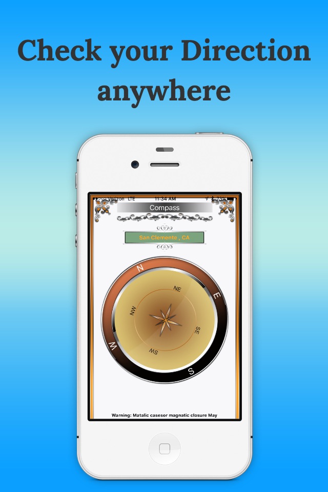 Compass-Easy Direction Find screenshot 2