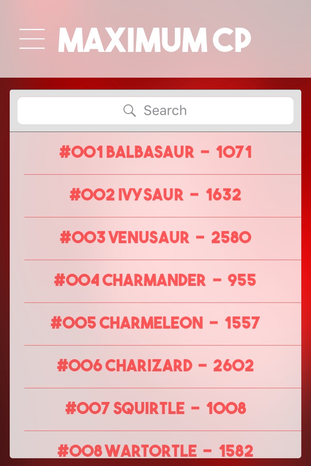 Evolution & Power Up Calculator for Pokémon GO screenshot 3
