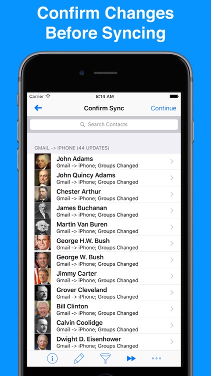 Contacts Sync for Google Gmail