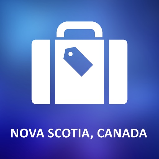 Nova Scotia, Canada Offline Vector Map