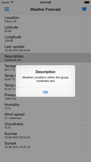 Weather Forecast Simple(圖3)-速報App