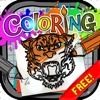 Coloring Book : Painting Pictures Tribal Tattoos Free Edition