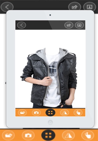 Men Jacket Photo Suit screenshot 4
