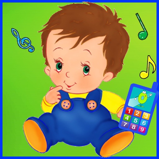 Baby Phone for kids - Fun Toddlers Toy Phone Rhymes Game for free iOS App