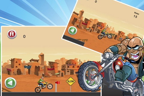 Amazing Mountain Dirt Bike Stunt Adventure screenshot 2