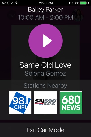 JACK 103.1 Victoria screenshot 4