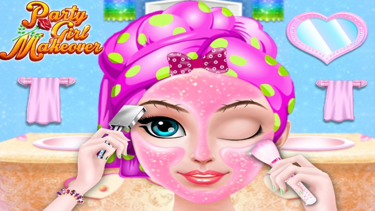Party Girl Makeover - real spa dress up teen games