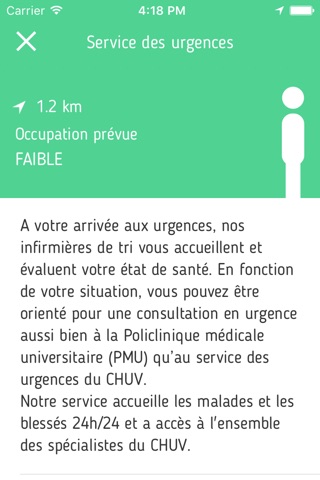 Urgences Vaud screenshot 2