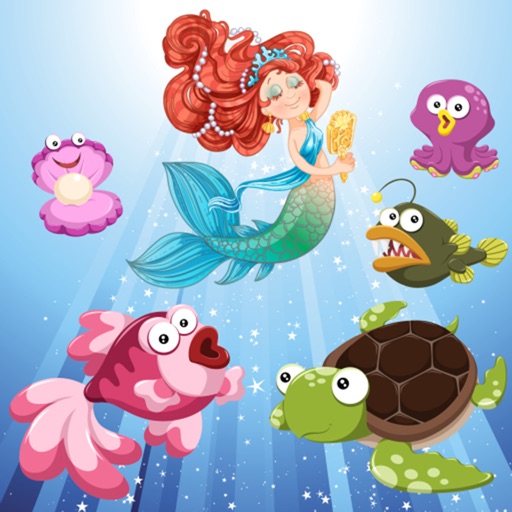 Mermaids and Fishes for Toddlers and Kids : discover the ocean ! Icon