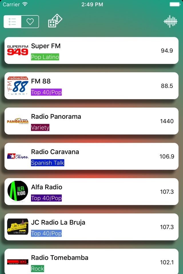 Radio -Radios Del Ecuador - Ecuador Radio screenshot 3