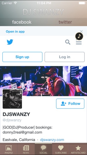 DJ SWANZY Official App(圖2)-速報App