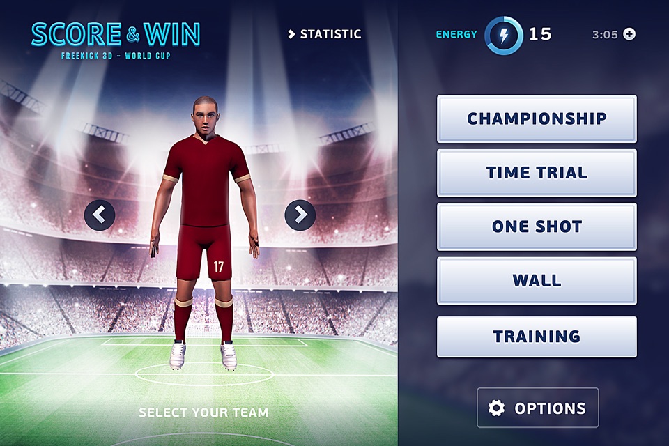 Score and Win - FreeKick 3D World Cup screenshot 4