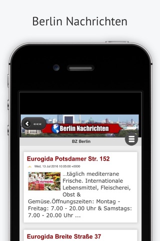 Berlin Nachrichten screenshot 2