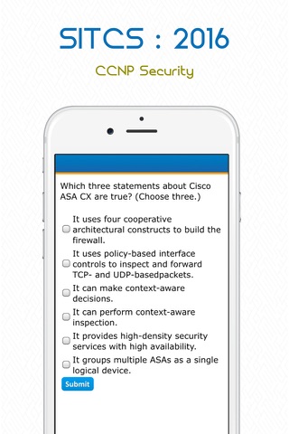 300-207: CCNP Security - Certification App screenshot 2