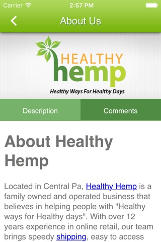 Healthy Hemp screenshot 3