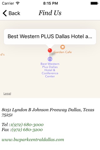 BWP Dallas Hotel & Conference Center screenshot 4