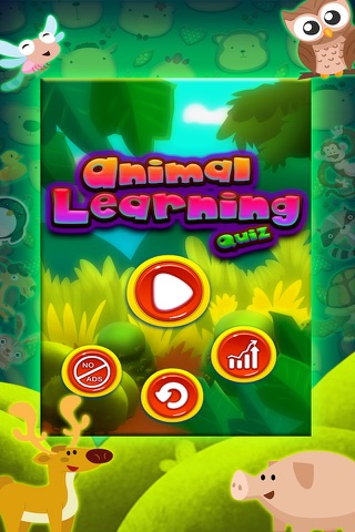 Preschool Cute Animal Learning Quiz Game for Babies and Toddlers screenshot 3