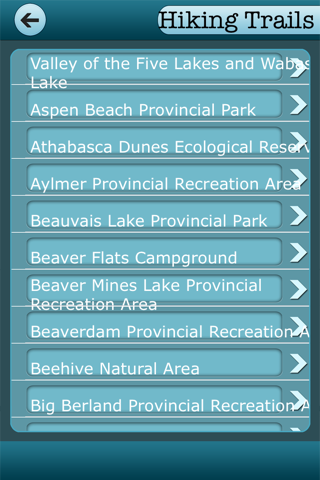 Alberta Recreation Trails Guide screenshot 4