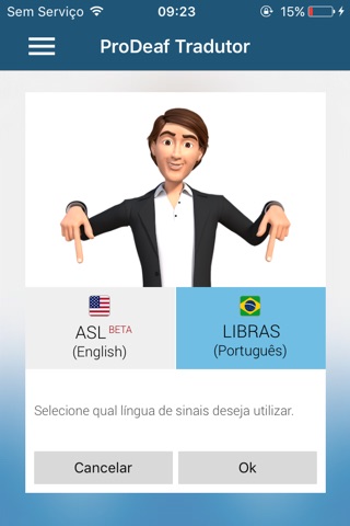 ProDeaf Tradutor para Libras screenshot 2