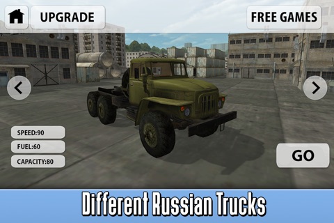 Russian Cargo Truck Simulator 3D screenshot 3