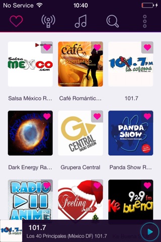 Radio México: Estaciones de Radio en vivo y Escuchar música gratis screenshot 3