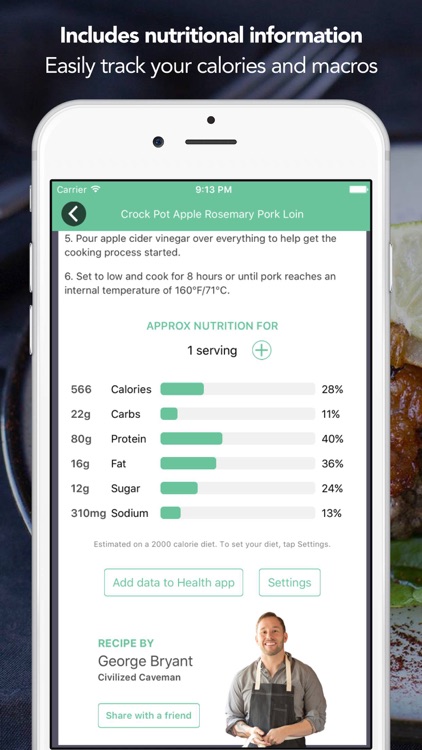 Caveman Feast - 250 Paleo Recipes screenshot-3