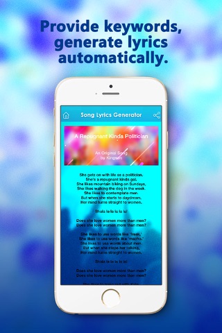 Lyric Generator - all style and rap lyrics maker screenshot 2