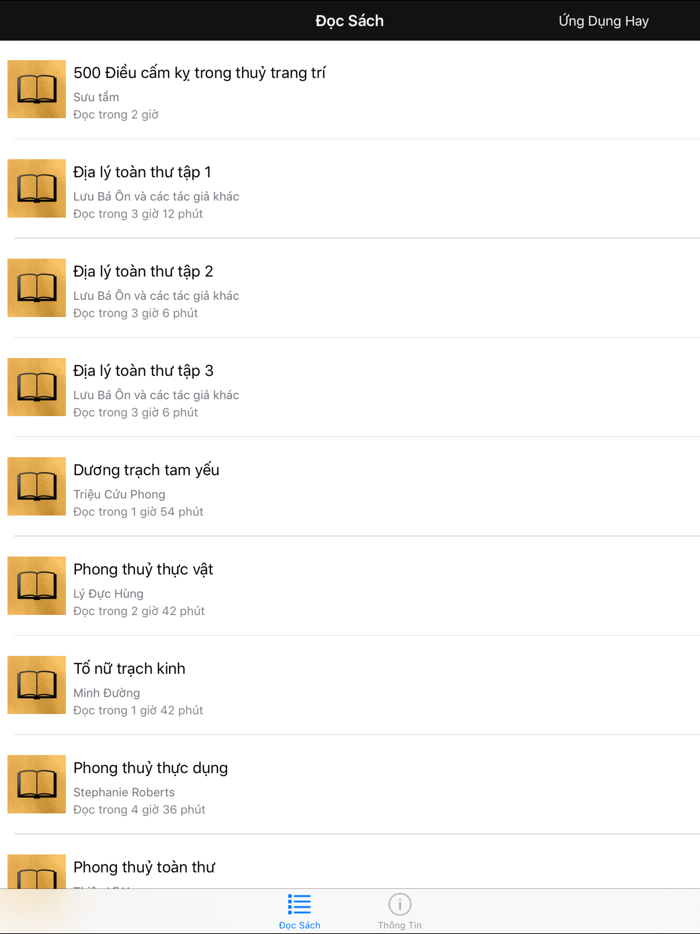 Tuyển tập sách phong thuỷ hay nhất