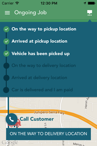 Same Day Pickup App - Carrier screenshot 4