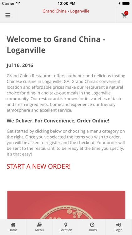 Grand China - Loganville Online Ordering