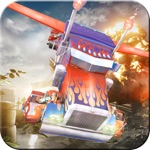 Flying Truck  Tank Air Attack - All in One Flying Train, Flying Tank  Flying Truck In this Jet flight Simulator Game