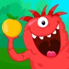 Chomping Monsters - Fruits Puzzles Games For Kids
