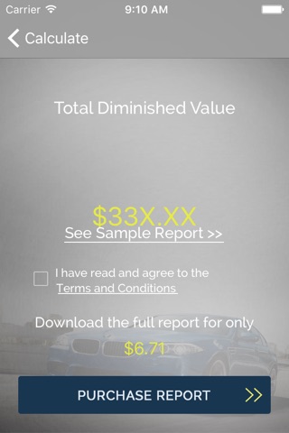 EZ-DV Diminished Value Calculator screenshot 4