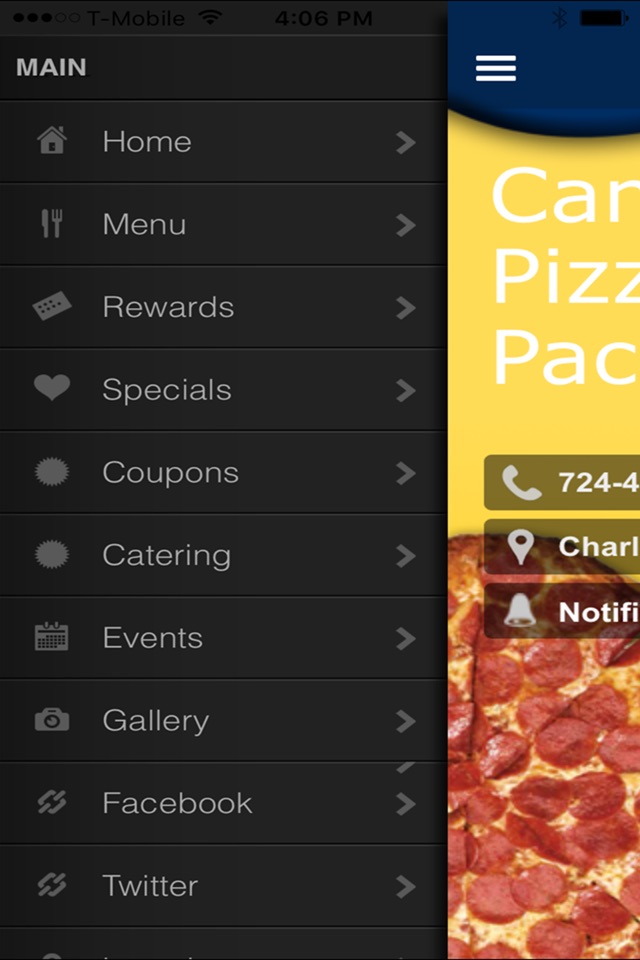 Campys Pizza & Six Pack Shop screenshot 2